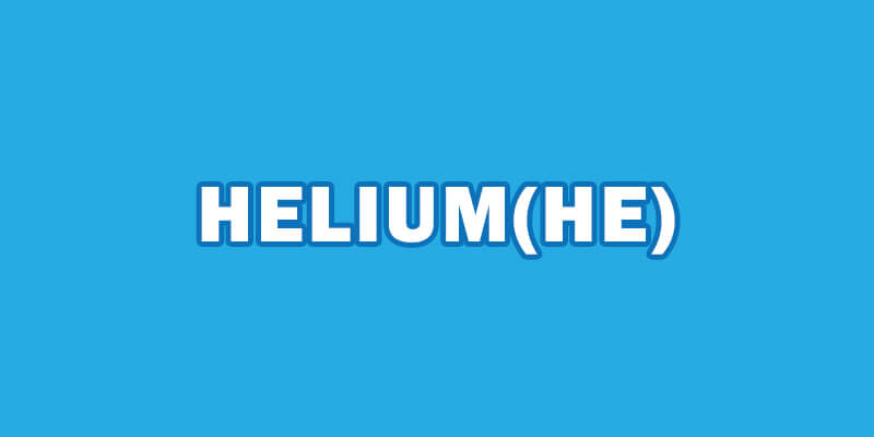Helium(He)